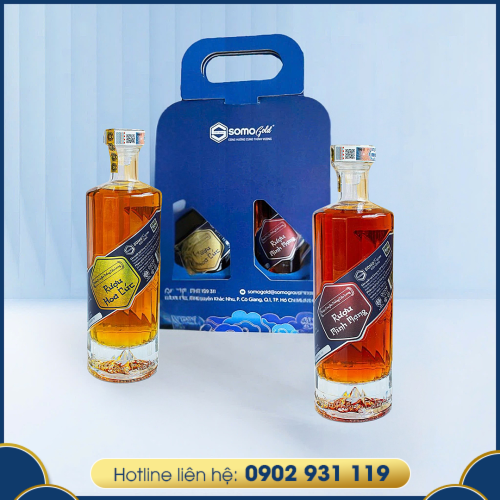 COMBO BỘ QUÀ TẶNG 2 CHAI RƯỢU TRUYỀN THỐNG