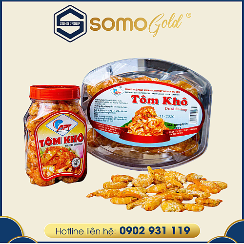 TÔM KHÔ THƯỢNG HẠNG APT LOẠI 1 - 200GR