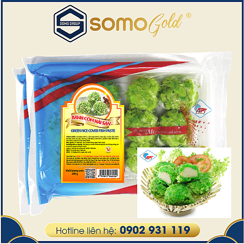 BÁNH CỐM HẢI SẢN APT 300 GRAM