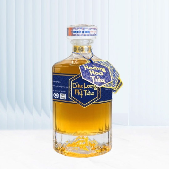 HOÀNG HOA TỬU - Chai thuỷ tinh 500ml
