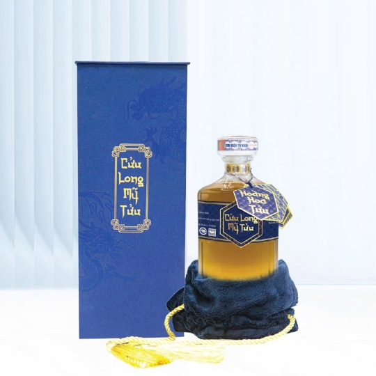 HOÀNG HOA TỬU - Chai thuỷ tinh 500ml