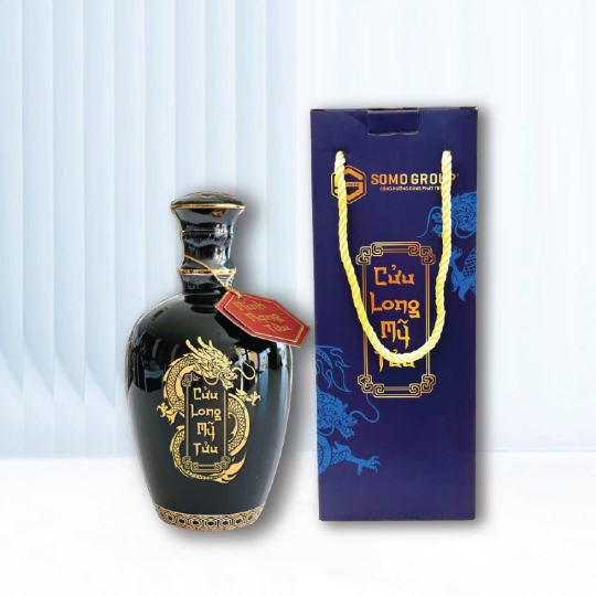 MINH MẠNG TỬU - Bình sứ Bát Tràng 500ml