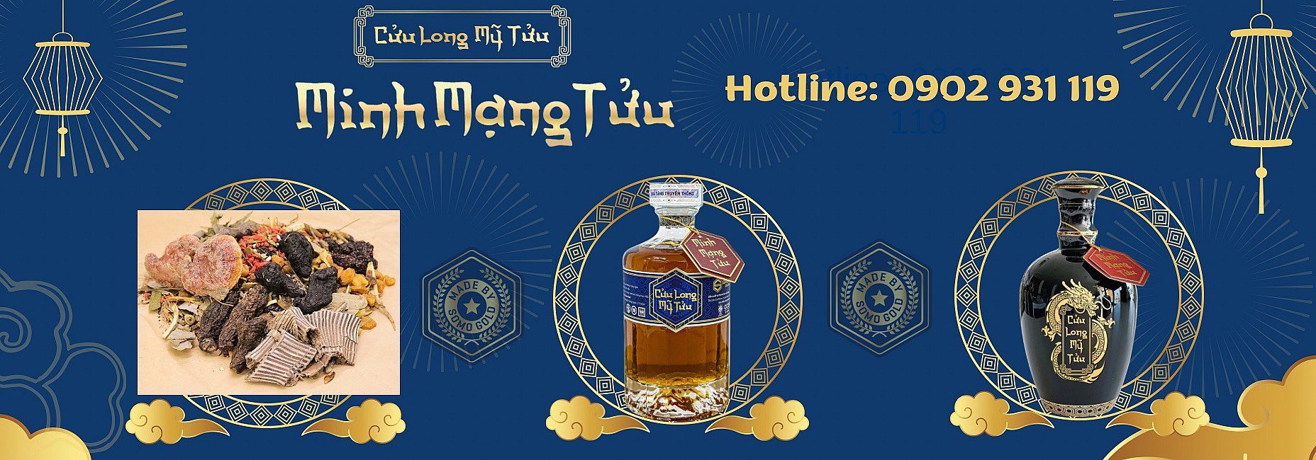 banner minh mạng tửu