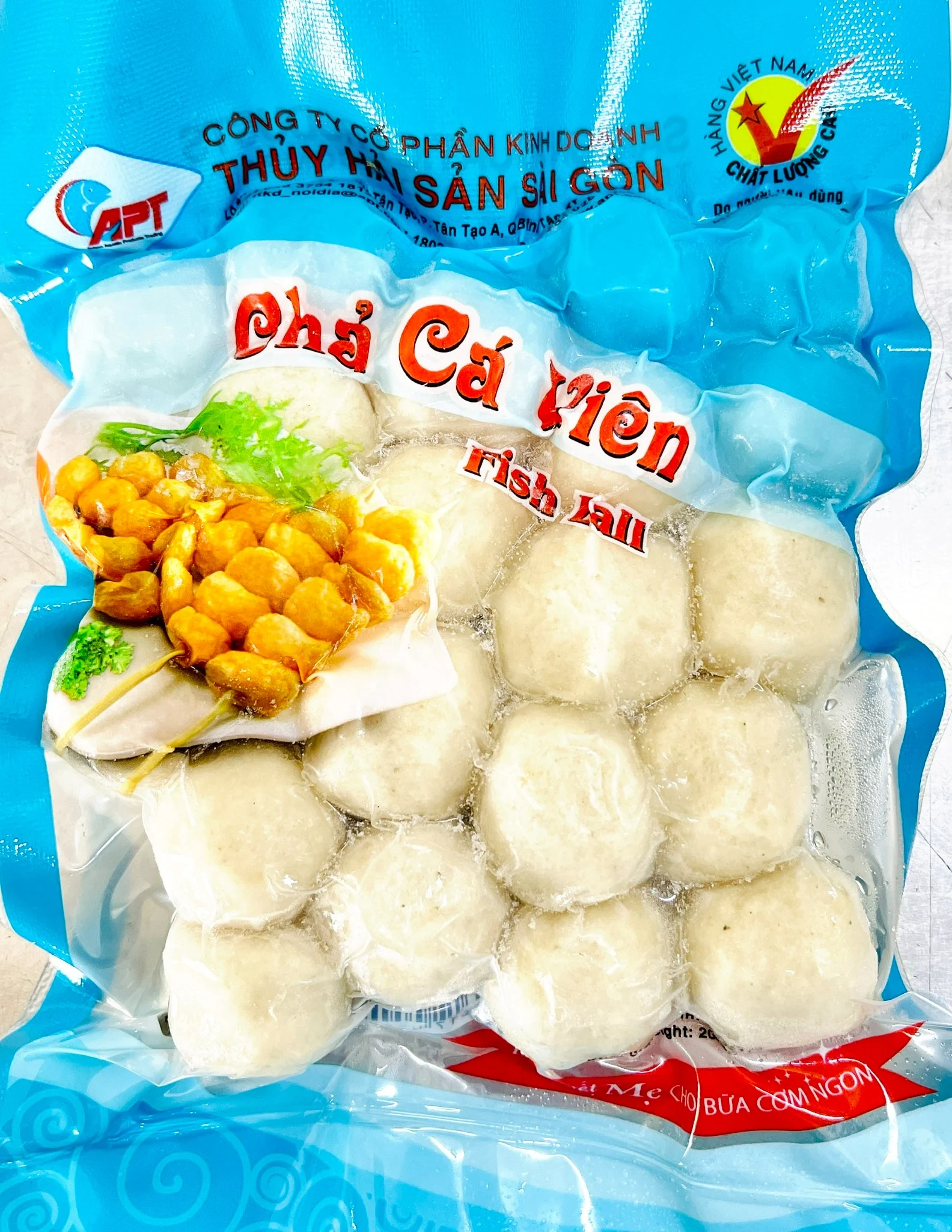 chả cá viên apt 500gr