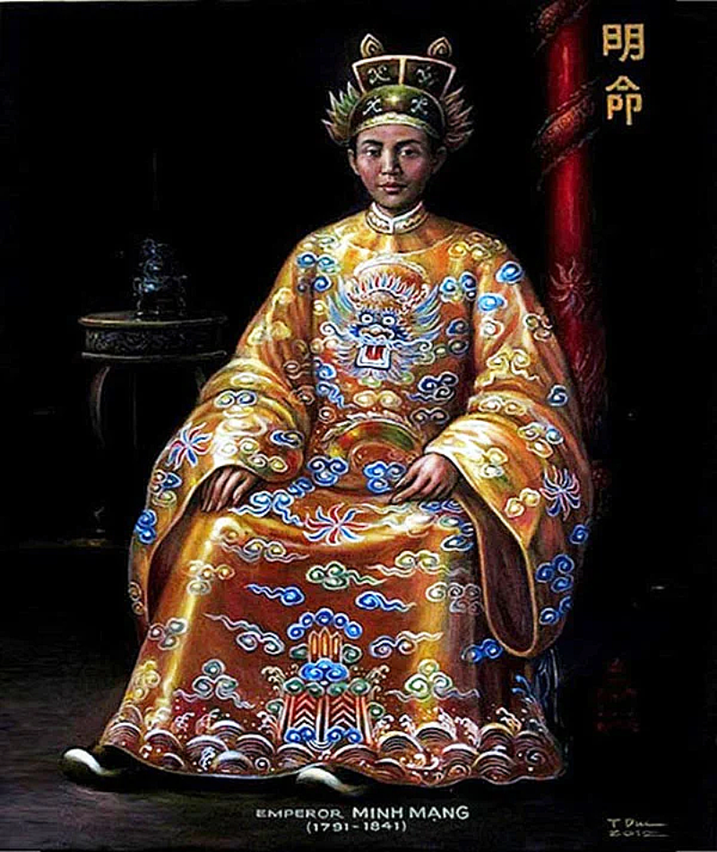 chân dung vua minh mạng triều nguyễn