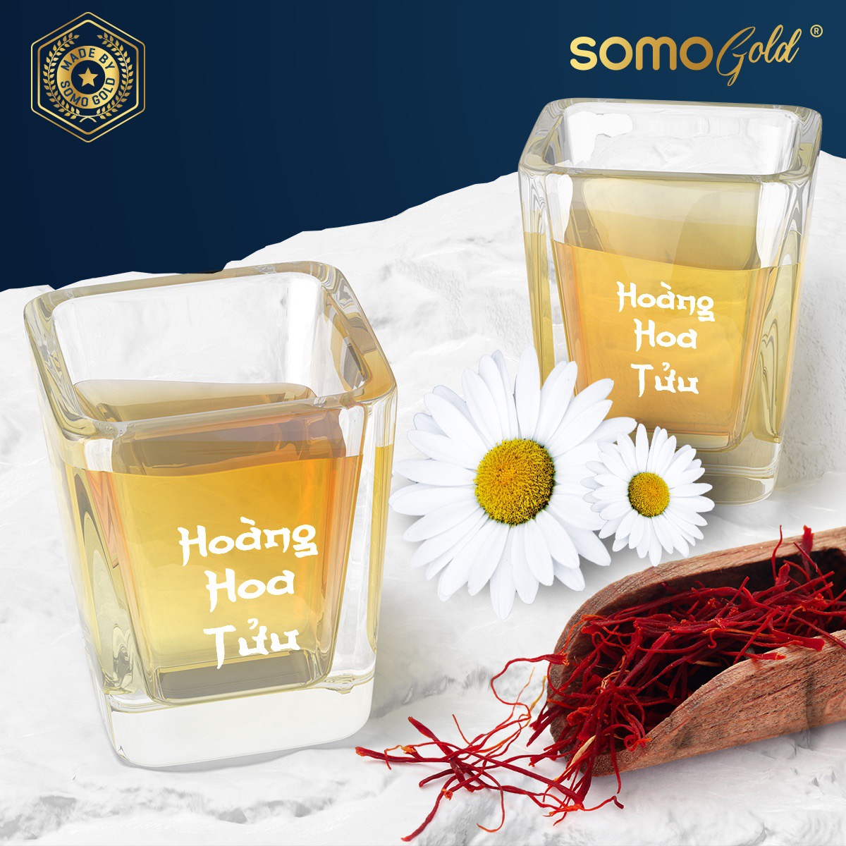 Hoàng hoa tửu và nhuỵ hoa nghệ tây