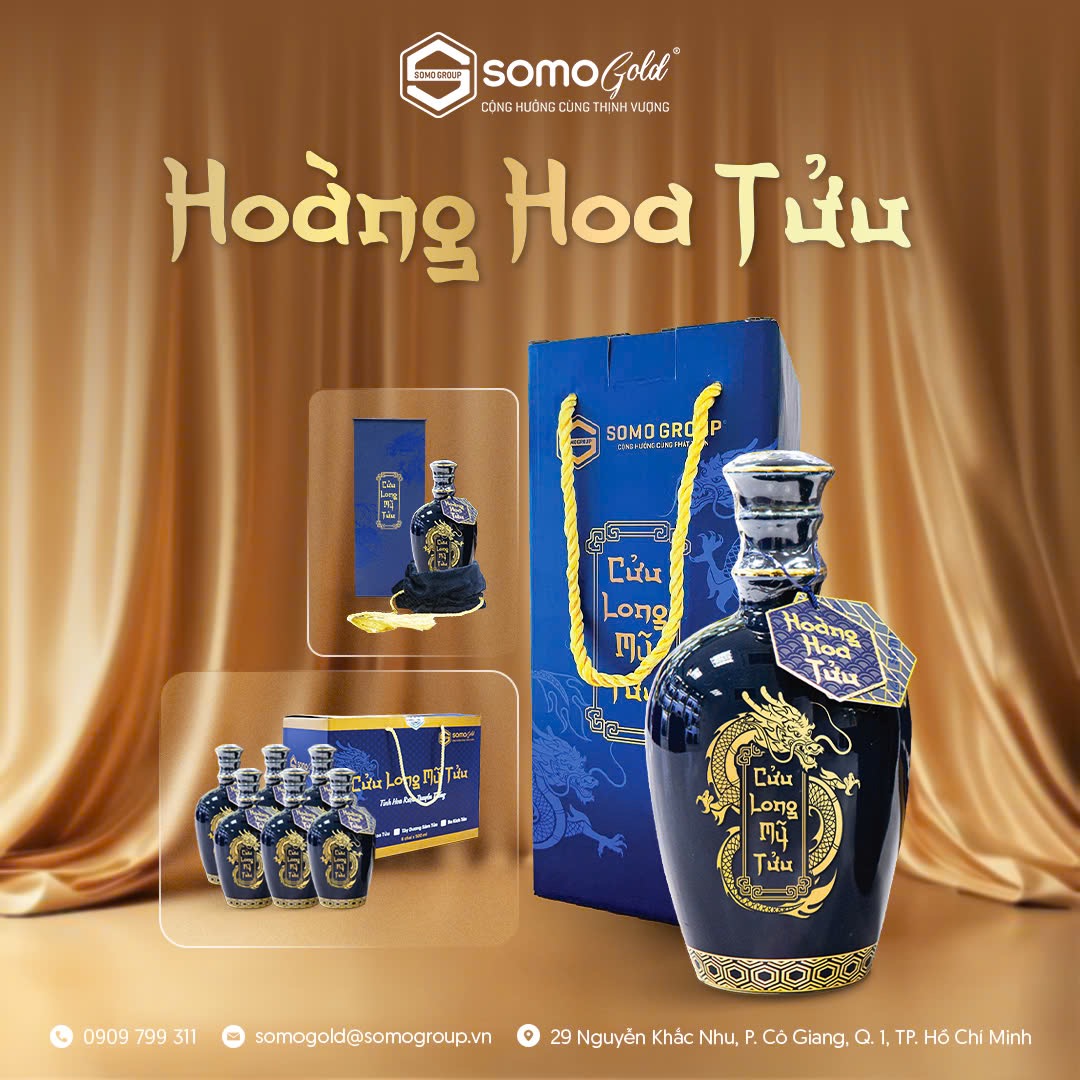 hoàng hoa tửu bình sứ bát tràng