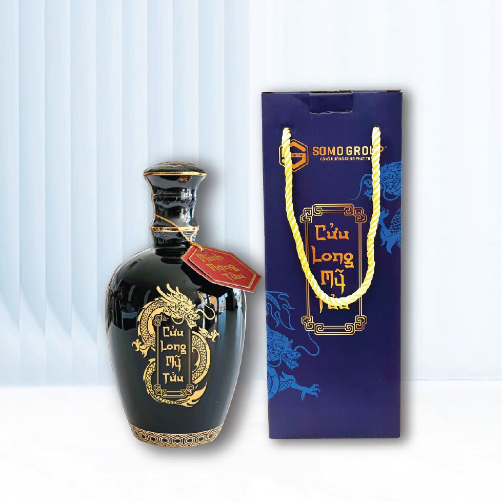 minh mạng tửu bình sứ 500ml