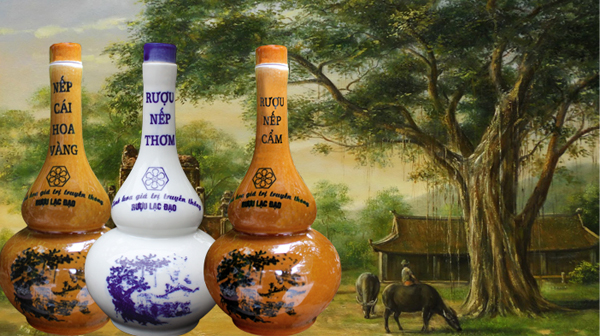rượu nếp cái hoa vàng