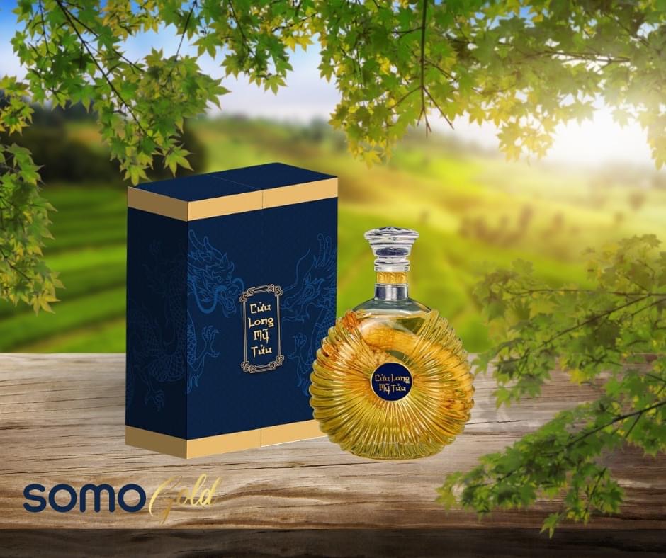Tây dương sâm chai con sò 750ml hộp mở 2 cánh