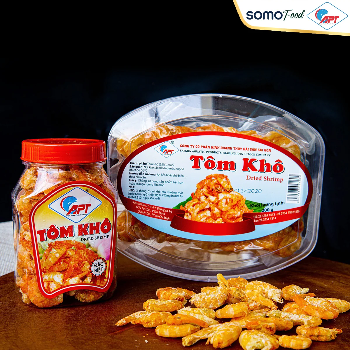 tôm khô thượng hạng apt 200gr